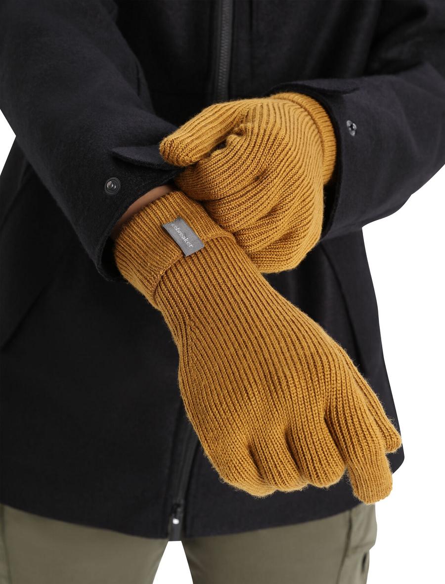 Clove Icebreaker Unisex Merino Rixdorf Men\'s Gloves | AU 1060CTVE